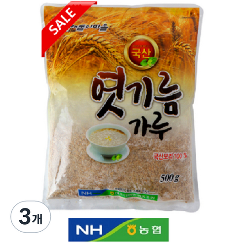 강원도농협 엿기름 국내산보리 식혜가루, 3개