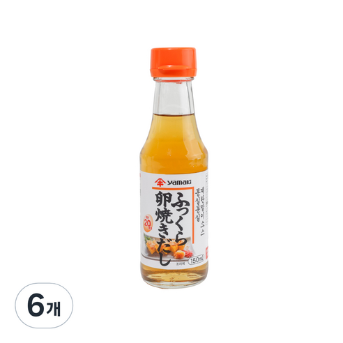 야마끼 몽실몽실 계란말이 소스, 6개, 150ml