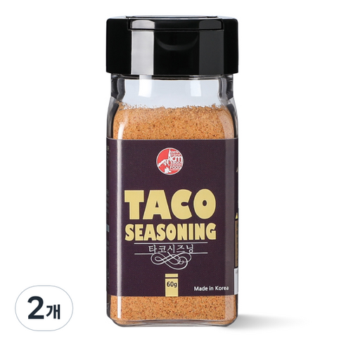 아이엠소스 타코시즈닝, 60g, 2개