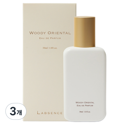 랍셍스 우디 오리엔탈 오드퍼퓸, 3개, 30ml