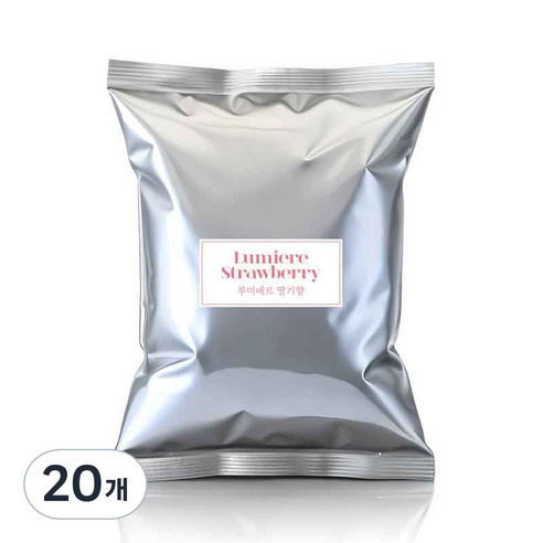 파베글라스 루미에르 컴파운드 코인 코팅 딸기초콜릿, 1kg, 20개