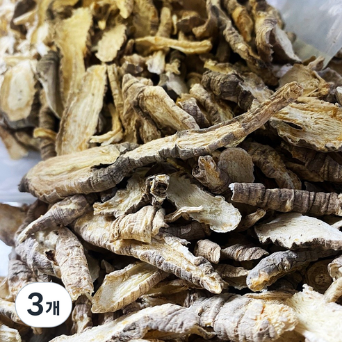 (국산) 사삼 건조 더덕 더덕차 300g, 3개