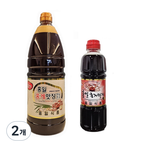 홍일 홍게맛장 만능진국 + 맛장500, 2개, 1800ml