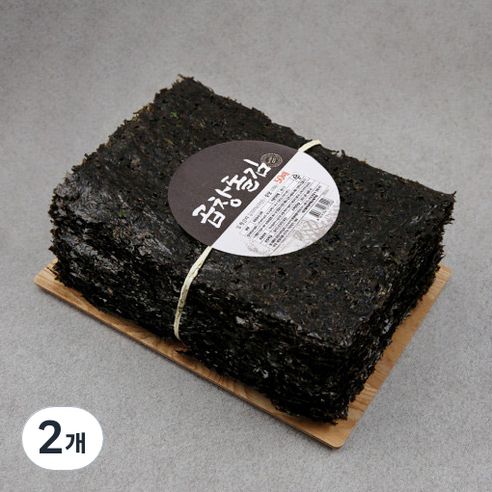 25년 곱창김 특상품 돌김, 200g, 2개