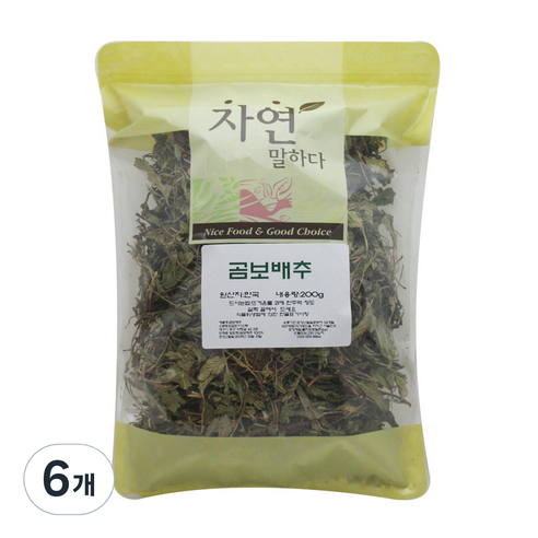 천일한약방 국산 건조 곰보배추, 6개