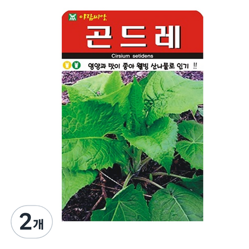 곤드레 씨앗, 2개