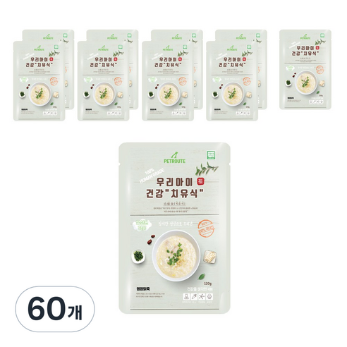 펫루트 우리아이 건강 치유식, 닭, 120g, 60개