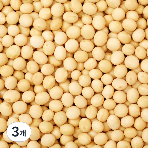 백태 수입콩(미국산) 4.5kg 수입산 원적외선 빛살균 살균한콩 백태 메주콩/콩국수콩/두부콩, 4.5kg(1개), 3개