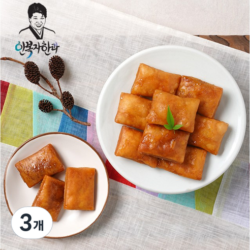 [한과명인] 우리밀 페스츄리 약과, 450g, 3개