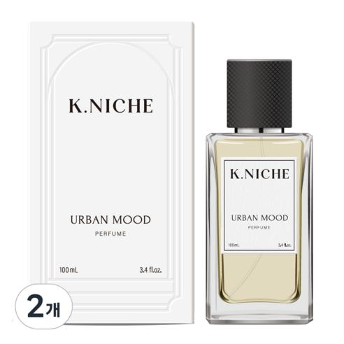 케이니치 어반무드 남자 여자 향수 오드퍼퓸, 100ml, 2개