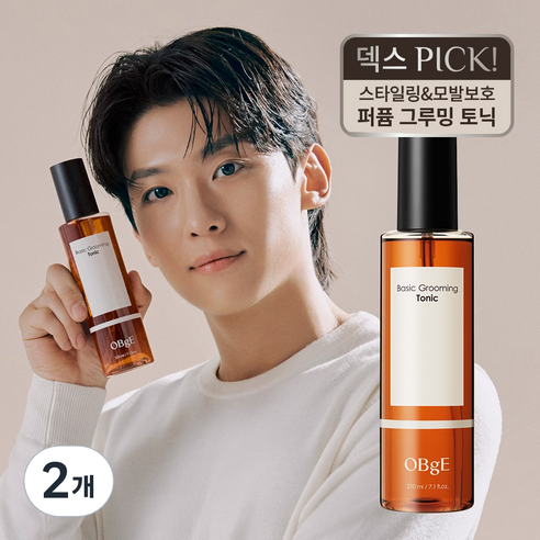 오브제 베이직 그루밍 토닉, 2개, 210ml