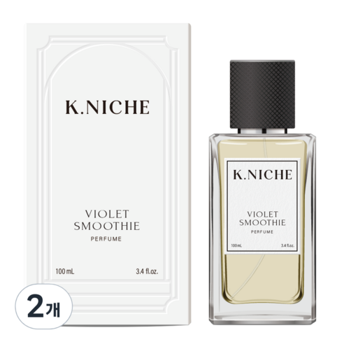케이니치 바이올렛 스무디 여자 향수 오드퍼퓸, 2개, 100ml
