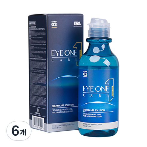 아이원케어 드림렌즈 보존액 솔루션, 6개, 160ml