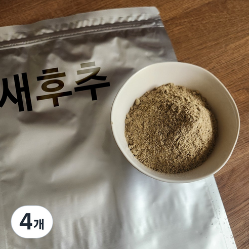 오케이 후추 후추분말 대용량 업소용, 4개, 1kg