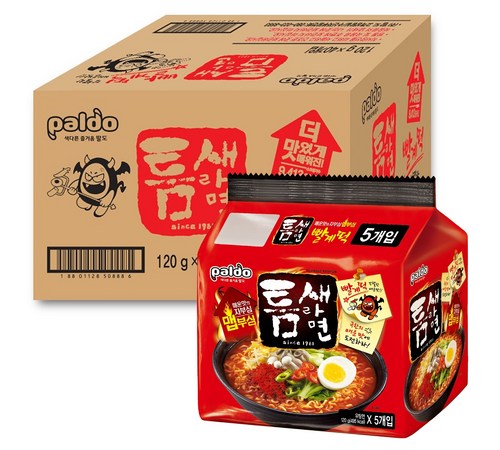 틈새컵라면 리뷰