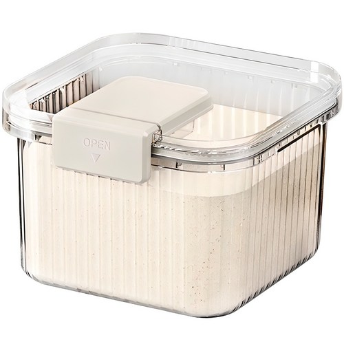 달팽이리빙 퀴진드마망 투명 밀폐 쌀통 5kg, 240 x 260 x 170 cm, 1개