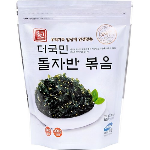 더국민 광천 돌자반 볶음, 300g, 1개