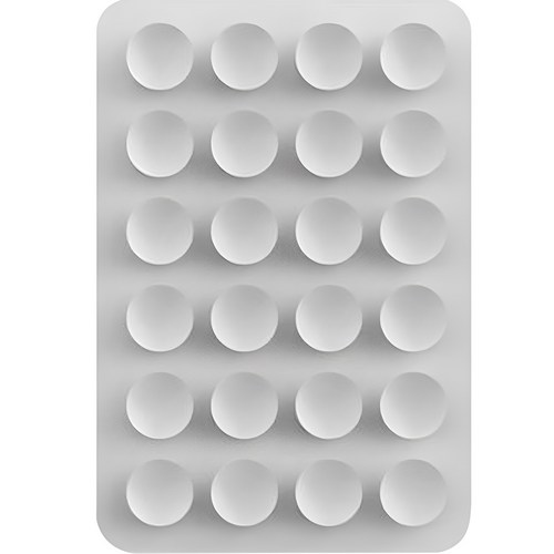 로랜텍 휴대폰 보조배터리 흡착패드, 1개, 화이트