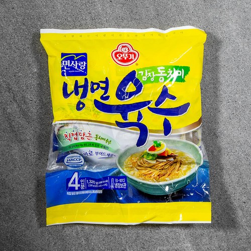 오뚜기 동치미맛 냉면육수 4인분, 1320g, 1개