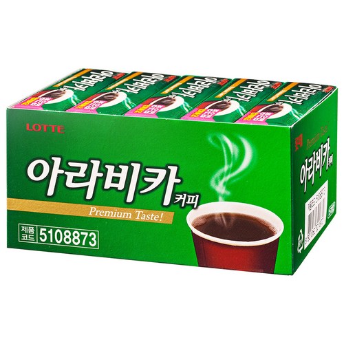 롯데 아라비카커피, 26g, 15개 - 껌 추천