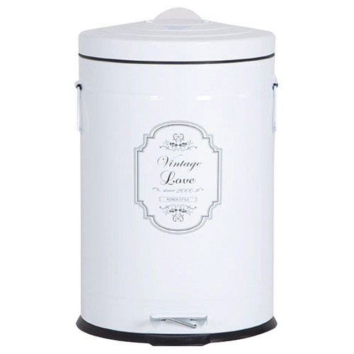 오션웰리빙 클래식 휴지통, 화이트
