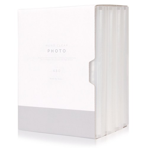 데얼스 모노클리어앨범 3 x 5 4권 + 케이스, 480매 - 사진첩 추천
