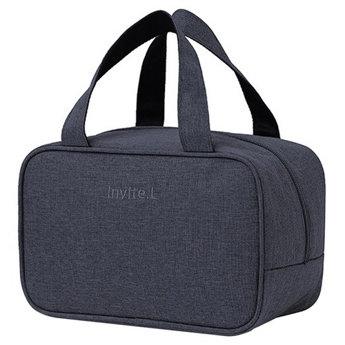 메이크마인 보온 보냉 도시락 가방, 1개, 네이비