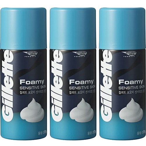 니베아 맨 센서티브 쉐이빙 폼, 200ml, 5개 1