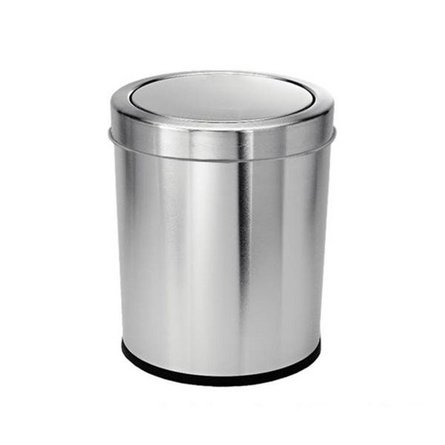 페달원형스텐8l휴지통