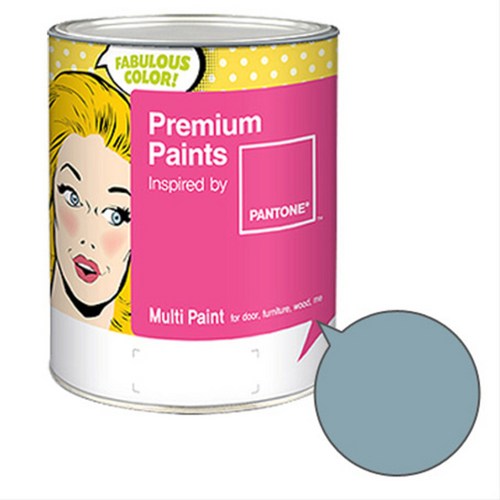 노루페인트 팬톤 멀티 에그쉘광 페인트 1L, 투어멀린(16-4411), 1개