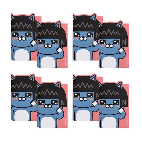 4단점착메모지