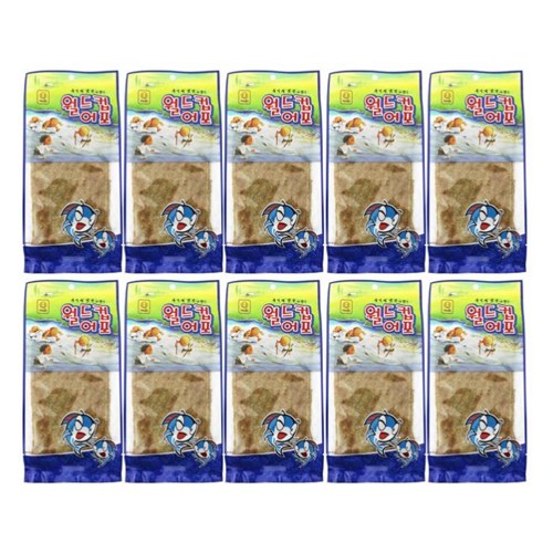 한진식품 추억의 옛날 그 맛 월드컵 어포, 24g, 10개