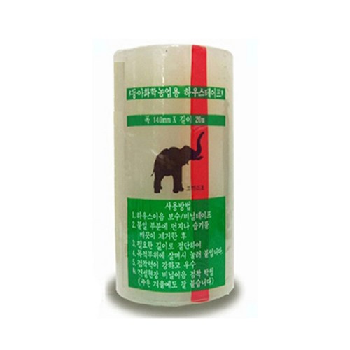 동아화학 농업용 비닐하우스 보수 테이프 폭140mm x 길이 20m, 1개