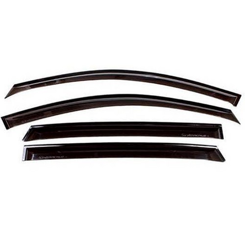 리드홈 튼튼한 스모그 썬바이저 4p 풀세트, 현대 포터2 더블캡 1986~, 투명블랙