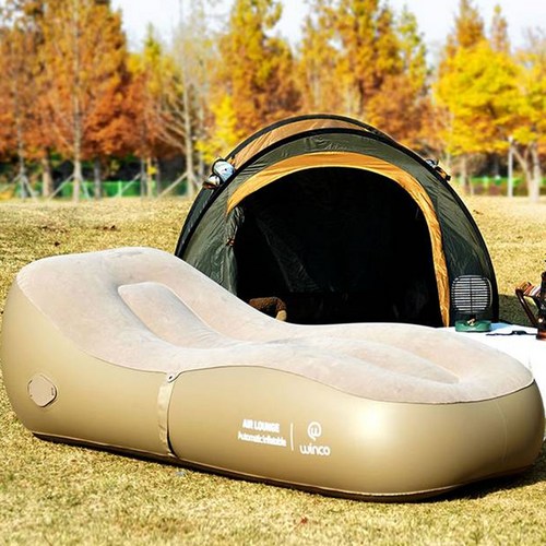 윈코 에어 라운저 에어베드, 베이지