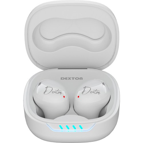 덱스톤 시그널 무선 블루투스 이어폰 + 자동충전 케이스 세트, SIGNAL, 화이트