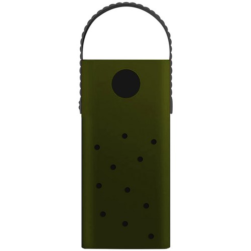 로모스 PEA60 실리콘 펀칭 손잡이 6만 보조배터리 케이스, 올리브, 1개