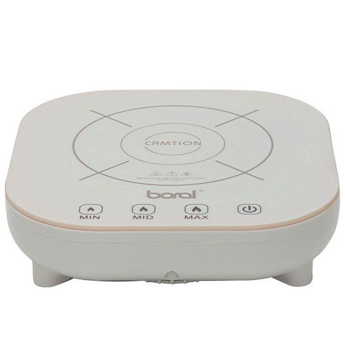 보랄 캠션 미니 인덕션 1구 WHITE, HNZ-JV330TDC, 일반형