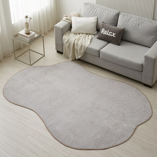 럭스 웨이브 사계절 워셔블 비정형 러그 카페트