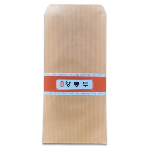 문구마을 황봉투 16절 100 x 205 mm, 황색, 400개