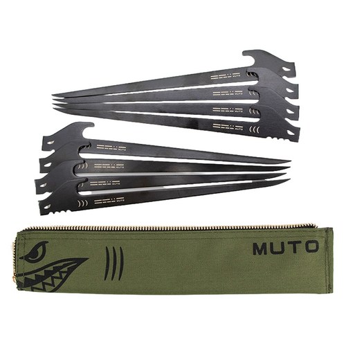 뮤토 캠핑 고강도 샤크팩 블랙, 1개