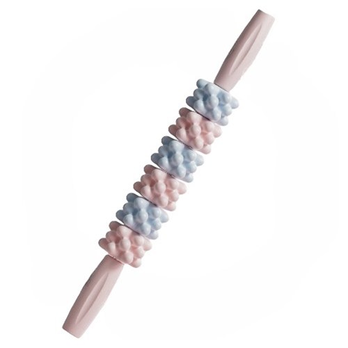 제이앤케이상점 내몸지킴이 롤러봉 둥근 손잡이 40cm, 1개, 블루핑크