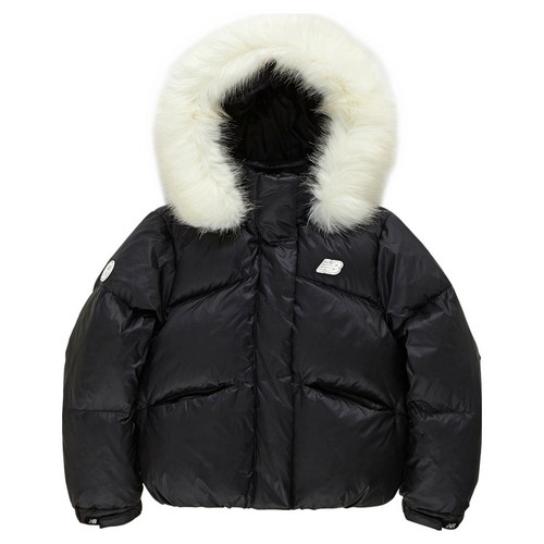 뉴발란스키즈 NEWKIMO FUREST 크롭 숏다운 구스 점퍼