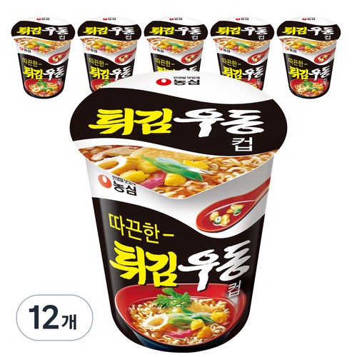 농심튀김우동