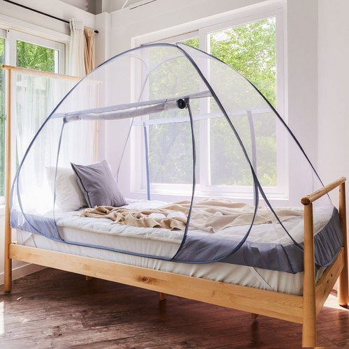 블루엘 원터치 침대 모기장, 완벽한 방충 대책!