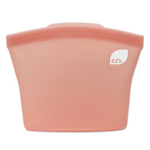 EZn이지엔 실리콘 지퍼백, 특대(XL), 1개입, 1개