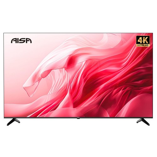 아이사 4K UHD DLED 제로베젤리스 TV, 165cm(65인치), DA6500Y, 스탠드형, 방문설치