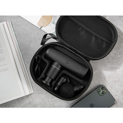 YiLaiIn (2P) 15kg 추력 마사지건 진동안마기 맛사지건 안마기추천 마사지건추천 릴렉스건, (2개)흰색(15kg 추력) 2