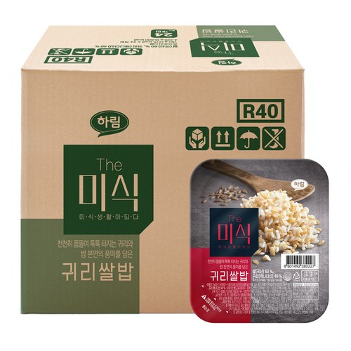 더미식 귀리쌀밥 180g 24개 – 건강한 레시피 완성!