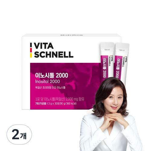 뉴트리원 비타슈넬 프리미엄 이노시톨 2000, 90g, 2개